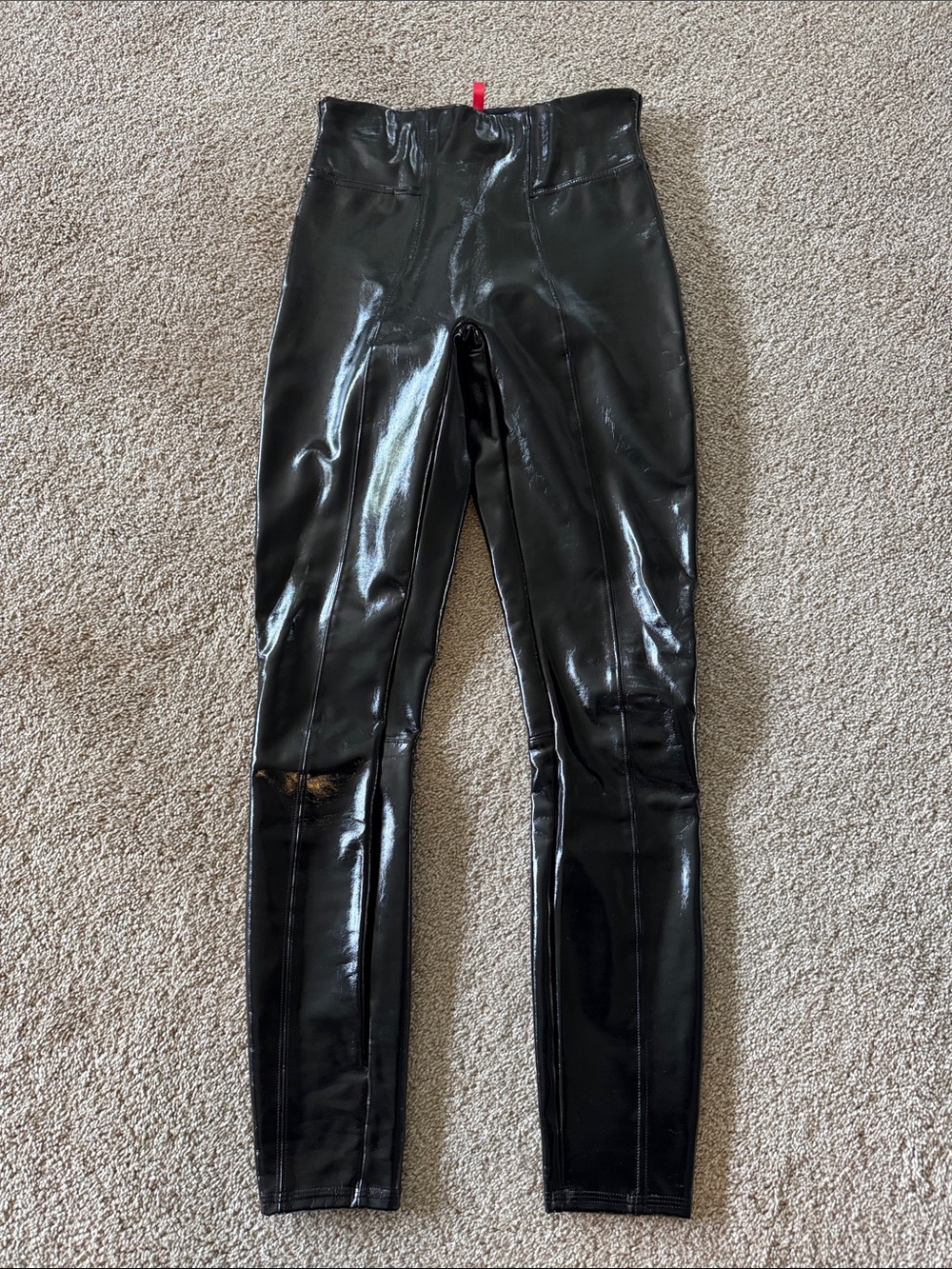 SPANX Faux Patent Leather Leggings - NWOT - XS
